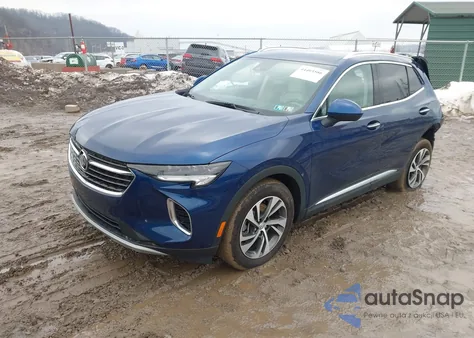 2023 Buick Envision Essence Awd from USA, damaged, VIN LRBFZPR48PD177525